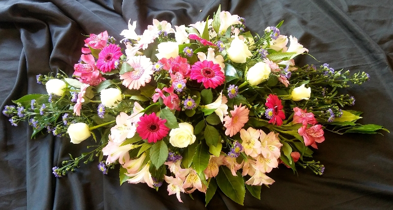 Florist Choice Coffin Spray 2ft. 3ft. 4ft.
