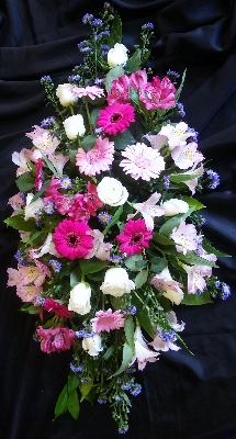 Florist Choice Coffin Spray 2ft. 3ft. 4ft.
