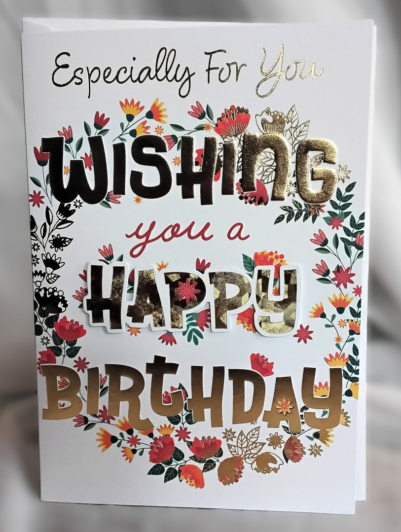 Especially for You Birthday card