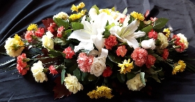 Florist Choice Coffin Spray 2ft. 3ft. 4ft.