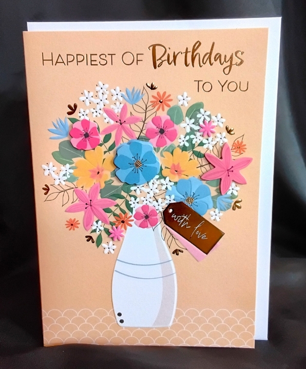 Happiest of Birthdays to You card