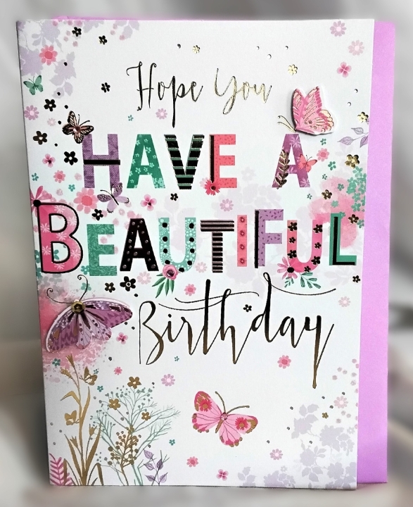 Have a Beautiful Birthday card