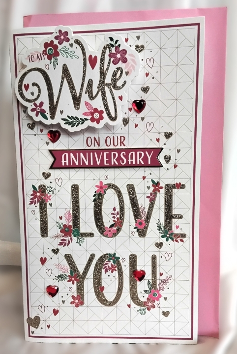 Wife on Our Anniversary card
